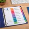 Avery Dividers for 3 Ring Binders, 10 Tabs per Set, Customizable Table of Contents, Multicolor Tabs (3 Sets of 11072)
